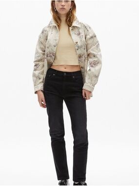 NEW w/tag The Kooples Vestiaire Black Slim Jeans Women's Size 28 $234 Retail